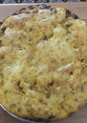 عکسی از دستور کیک گوشت