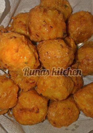 A picture of Potato balls Recipe By RuNas kitchen.