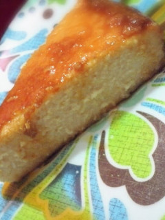 A picture of Cream cheese Flan.