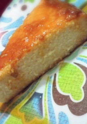 A picture of Cream cheese Flan.