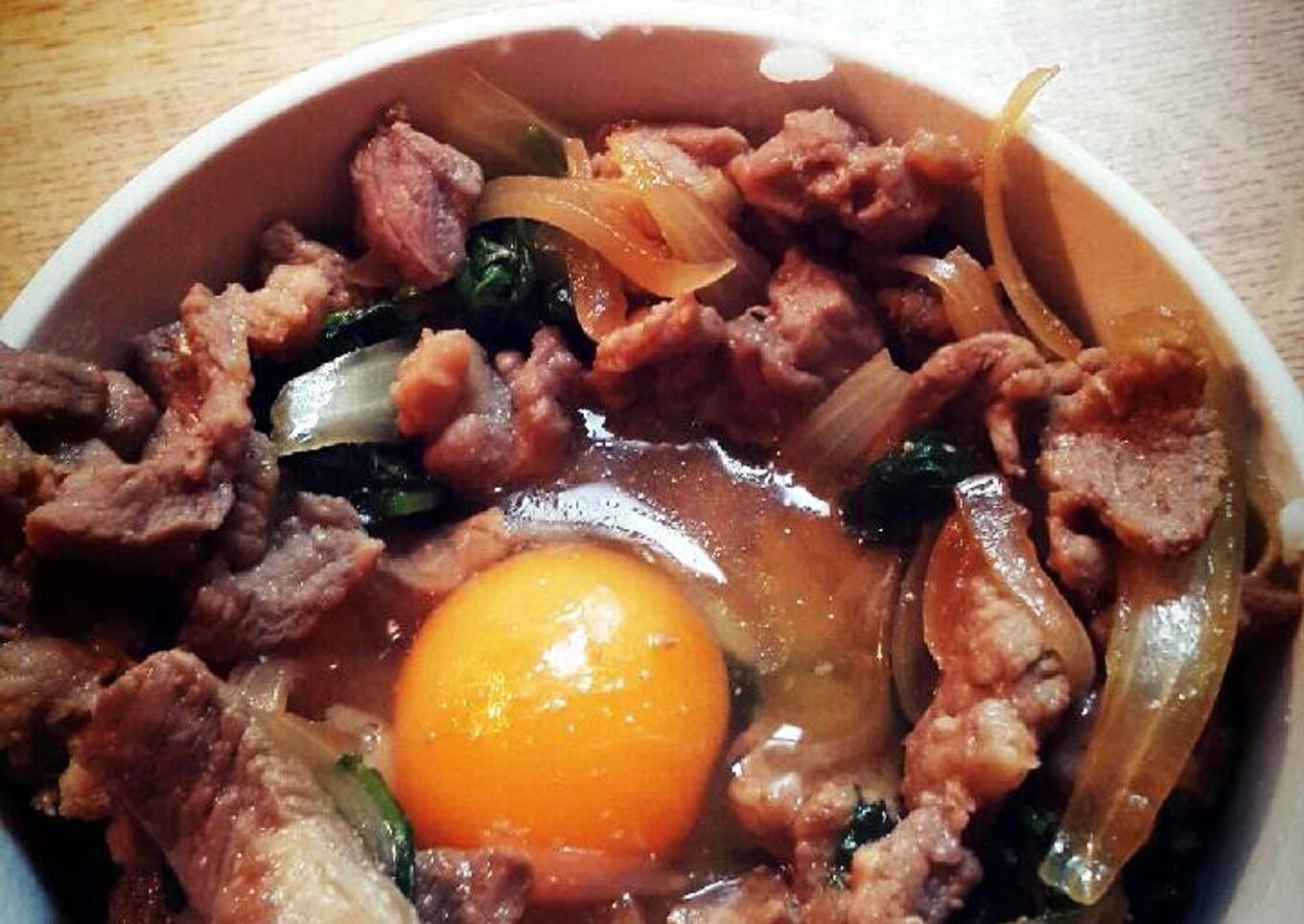 Wenky's pork sukiyaki