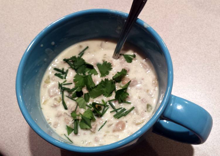 Easiest Way to Make Homemade White turkey chili