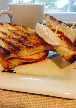 A picture of Breakfast/Brunch Mini Paninis.