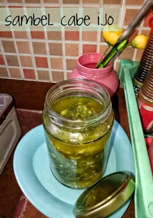 Foto resep Sambel cabe ijo
