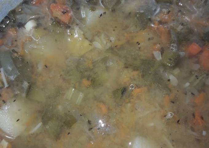 Foto principal de Sopa de verduras trozadas