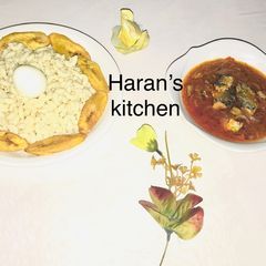 A picture of Macaroni with sardine sauce.