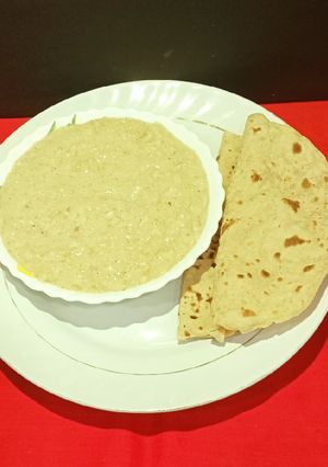 A picture of Chhath Puja Special Kharna Prasad Kheer.