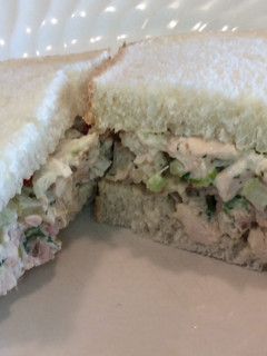 A picture of The Best Chicken Salad Sandwich.