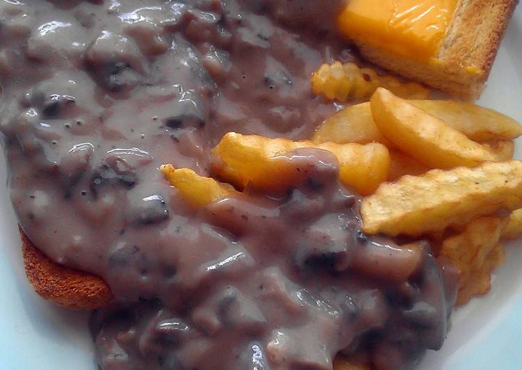 Recipe of Homemade Vickys Mushroom Gravy, Gluten, Dairy, Egg, Soy &amp; Nut-Free