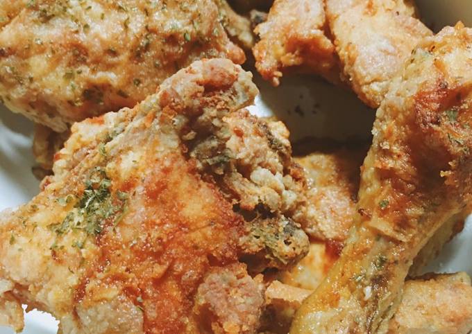 Butter Garlic Fried Chicken