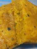 Steamed Kabocha and Carrot Cake