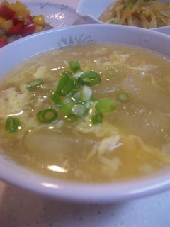 A picture of Soup with Plenty of Winter Melon.