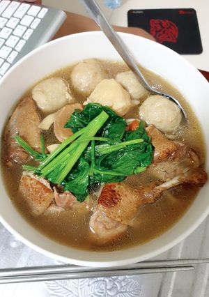 Hình của món Mì vịt tiềm.