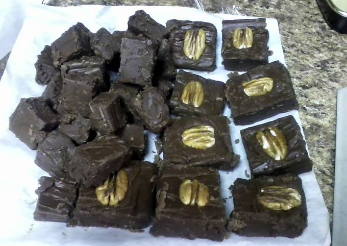 Steps to Prepare Jamie Oliver 8 Minute Fudge