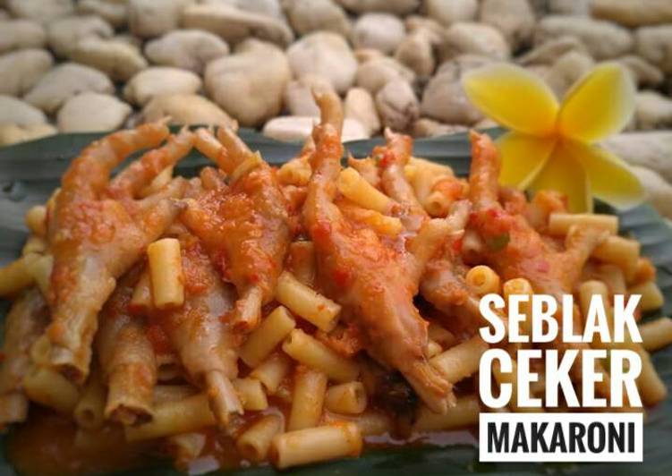 Cara Gampang Menyiapkan Seblak ceker makaroni yang Lezat