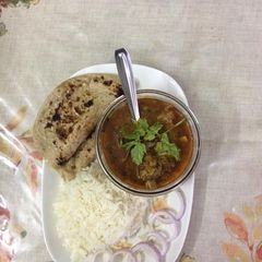 A picture of Mutton Curry.
