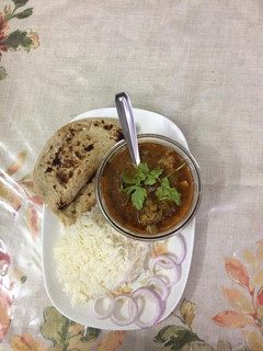 A picture of Mutton Curry.