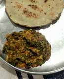 Green Amaranth - Moong daal Subzi