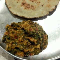 Green Amaranth - Moong daal Subzi A picture of Green Amaranth - Moong daal Subzi.