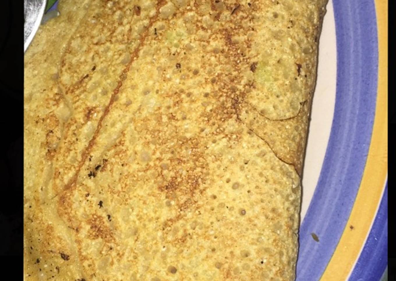 Omelette vegano de garbanzo :)