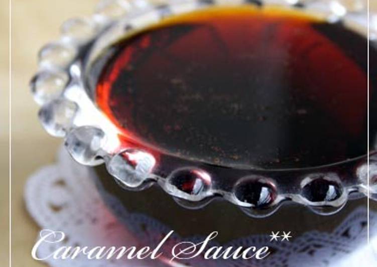 Caramel Sauce for Custard Cream