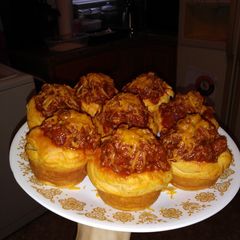 A picture of Sweet Hawaiian Sloppy Joe Cups.
