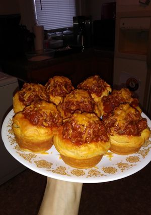 A picture of Sweet Hawaiian Sloppy Joe Cups.