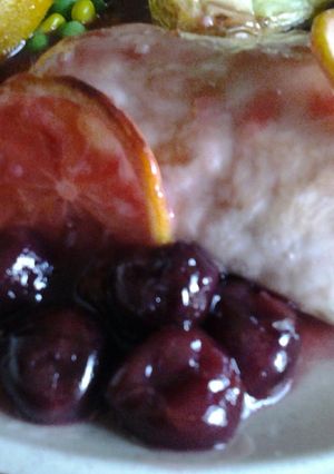 A picture of Cherry Chicken.