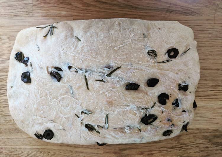 Recipe of Favorite Olive and Rosemary bread