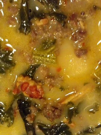 Easy Steps to Prepare Recipes Sausage, Kale, and Potato Soup the Perfect Can Pamper Your Tongue.