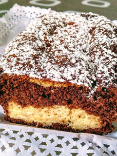 Una foto de Bizcocho de plátano y chocolate 🍌🍫