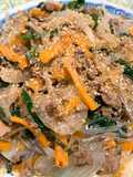 Super Easy Beef Japchae