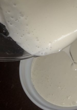 A picture of Home made Mayonnaise # kitchenhuntchallenge.