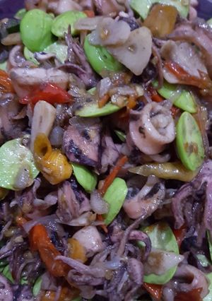 Foto resep Cumi Sebar Pete
