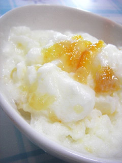 A picture of Easy Ice Cream with Yogurt.