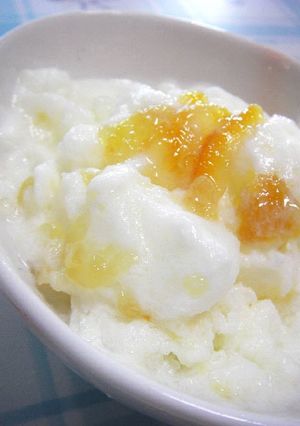 A picture of Easy Ice Cream with Yogurt.