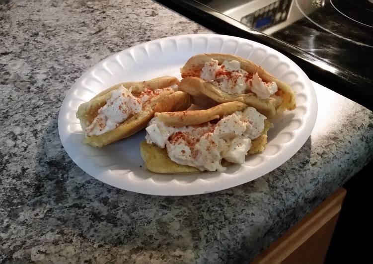 Steps to Prepare Quick Mini Lobster Potato Rolls
