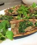 CÀ TÍM NƯỚNG NHỒI THỊT