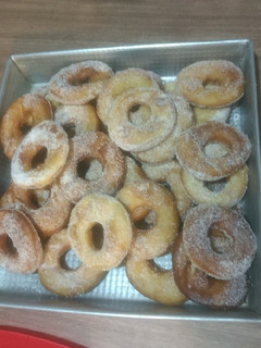 Una foto de Donas fáciles y económicas