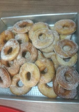 Una foto de Donas fáciles y económicas