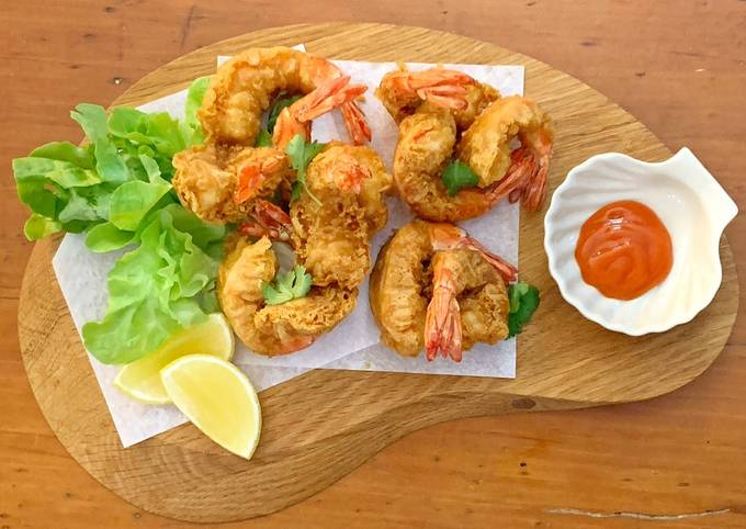 Simple Way to Prepare Perfect Butterfly prawns