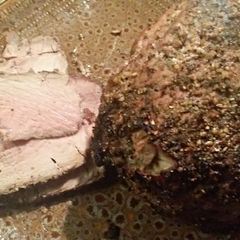 A picture of Rotisserie Pork Roast.