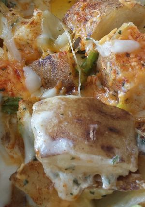 A picture of Sultan potato bake.