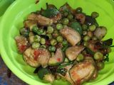 Tumis Sayur Terong Bulat Daun Melinjo Muda