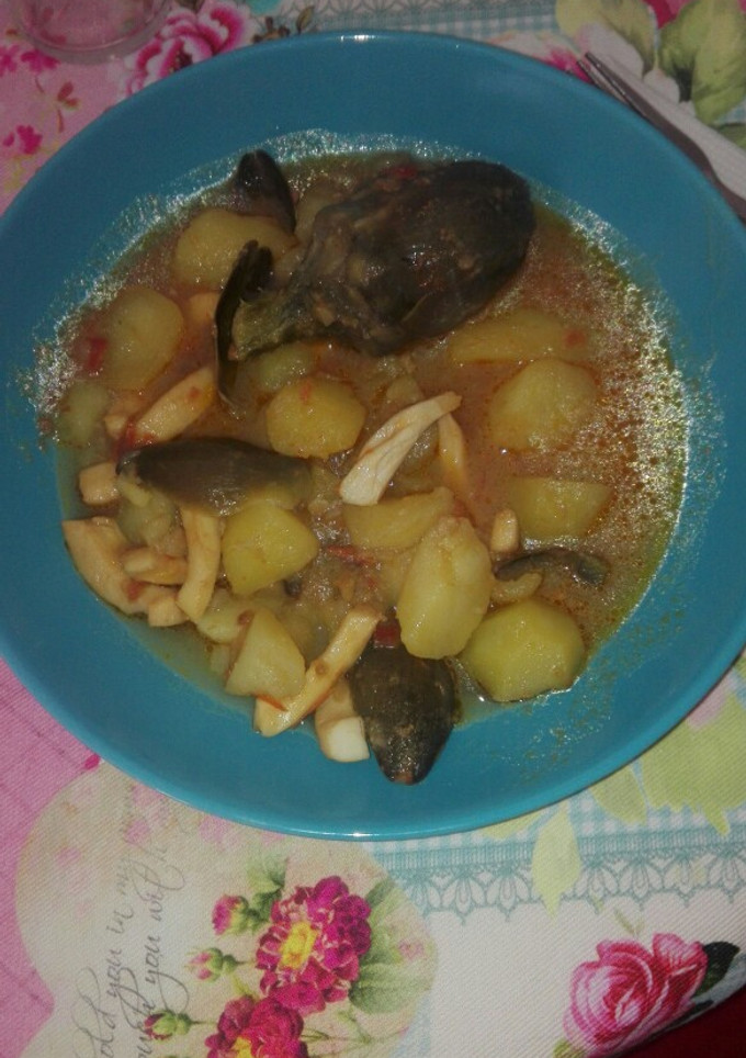Una foto de Patatas con chocos