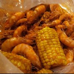 A picture of Boiling Crab's Cajun Shrimp.