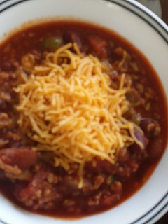 A picture of Homemade delicious chili.