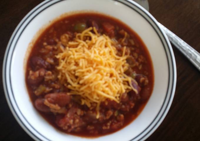 Homemade delicious chili