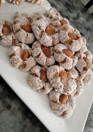 صورة لوصفة معلكة اللوز
