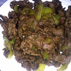 fry beef A picture of fry beef.